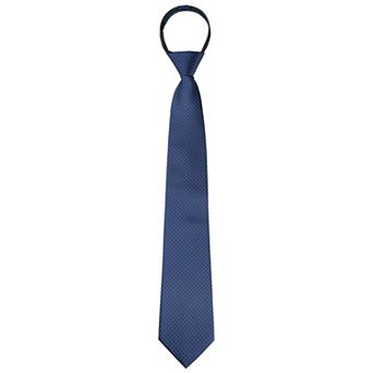 Men's Zipper Tie Pre-Tied Classic Patterned Neck Ties