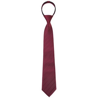 Men's Zipper Tie Pre-Tied Classic Patterned Neck Ties