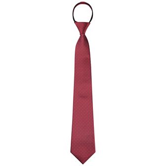 Men's Zipper Tie Pre-Tied Classic Patterned Neck Ties