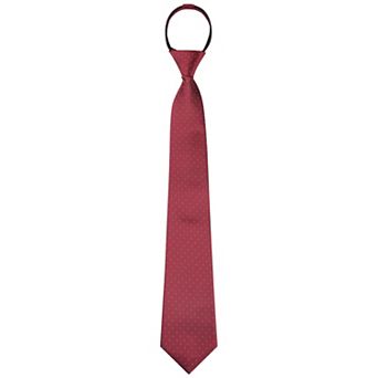 Men's Zipper Tie Pre-Tied Classic Patterned Neck Ties