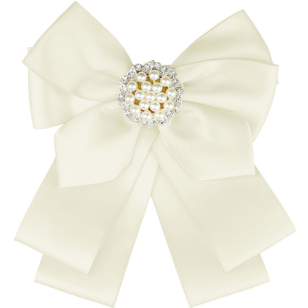 BAU ♥ BRIA Sailor collar ribbon tie H-line long Black and White Leopard Print Sailor Bow. Over the Collar
