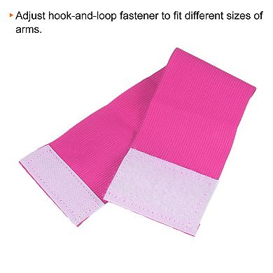 11.8x2.8" Soccer Captain Armband, Nylon Elastic Protective Arm Badge, 10 Pack