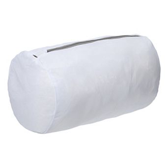 1 pc Thickened Mesh Laundry Bag Laundry Hamper For Bathroom White 12.99"x8.66"