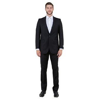 Men's Pick Stitch 2 pc Slim-Fit Suit Set