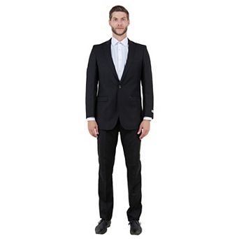 Men's Pick Stitch 2 pc Slim-Fit Suit Set