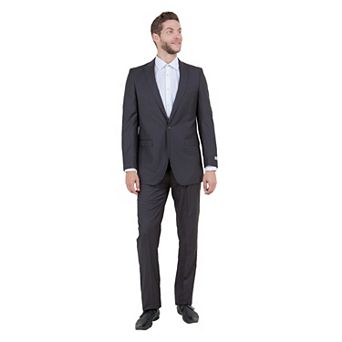 Men's Pick Stitch 2 pc Slim-Fit Suit Set