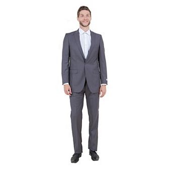 Men's Pick Stitch 2 pc Slim-Fit Suit Set