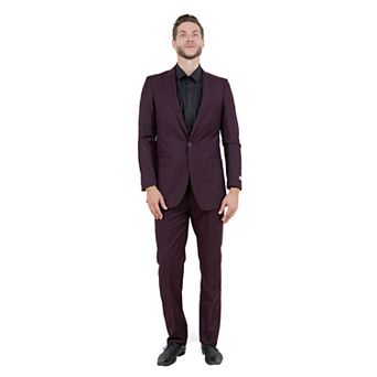 Men's Pick Stitch 2 pc Slim-Fit Suit Set