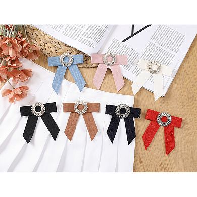 Women's Bowknot Bowtie For Unisex Accessories Graduate Bow Brooches Ribbon Bow Tie