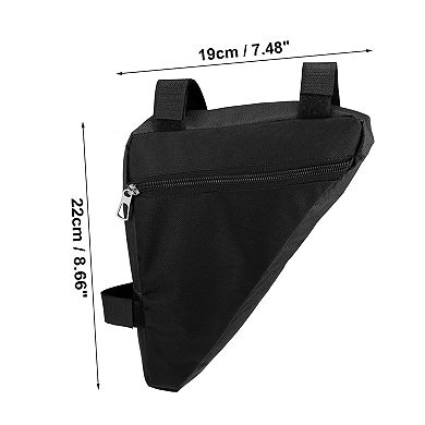 Bike Triangle Frame Bag Front Pouch Cycling Storage Bag For Road Mountain Bike