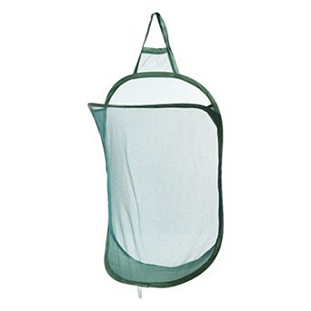 1 pc 48l Wall-mounted Folding Laundry Basket Hamper Basket For Bathroom 15.75"x7.87"x23.62"