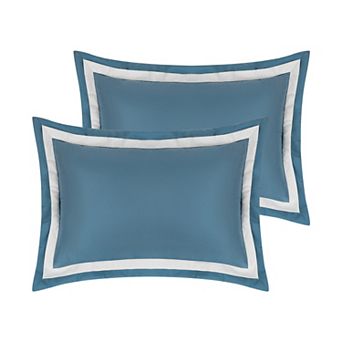 Polyester Pillow Cases, Room Decor Hair Care Pillow Shams, Set Of 2 With Envelope Closure 20"x30"