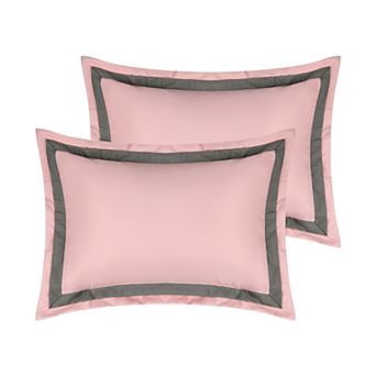 Polyester Pillow Cases, Room Decor Hair Care Pillow Shams, Set Of 2 With Envelope Closure 20"x30"