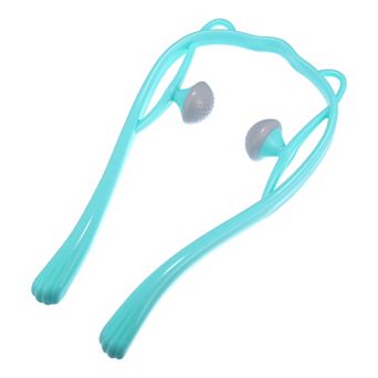 Handheld Neck Massager With Two Trigger Points For Neck Shoulder Muscle Pain Ease Pp Tpr Blue Gray