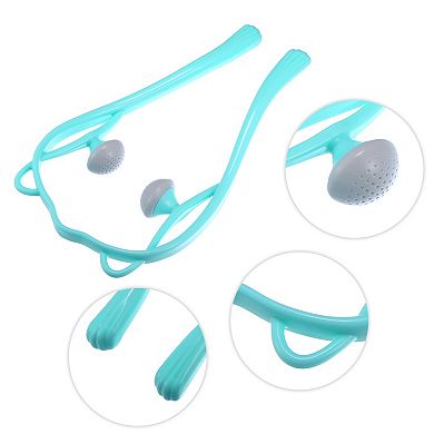 Handheld Neck Massager With Two Trigger Points For Neck Shoulder Muscle Pain Ease Pp Tpr Blue Gray
