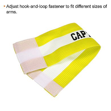 Captain's Armband, Elastic Arm Band for Soccer Team Training