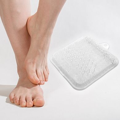 Shower Foot Clean Massager Scrubber Foot Massager Scrubber With Suction Cups