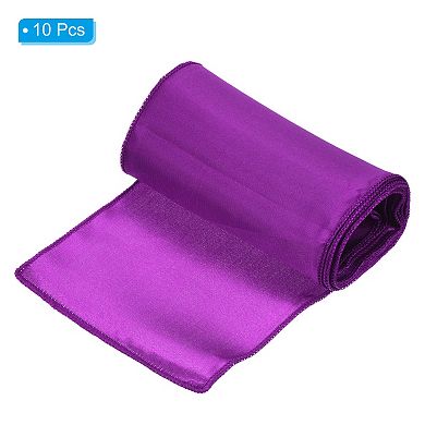 Chair Sashes Ties Chair Bows Ribbon Decorative Sashes 10pcs