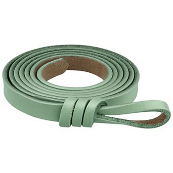 Women's Leather Skinny Belt For Dress Adjustable Knotted Thin Waist Belts For Ladies