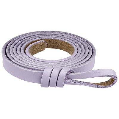 Women's Leather Skinny Belt For Dress Adjustable Knotted Thin Waist Belts  For Ladies