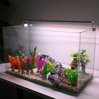 2 Pcs Aquarium Plants Decorations Artificial Aquatic Plants No Size