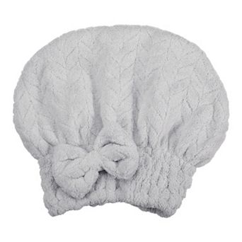 Hair Drying Soft Absorbent Towel Cap for After Bath or Shower
