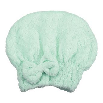 Hair Drying Soft Absorbent Towel Cap for After Bath or Shower
