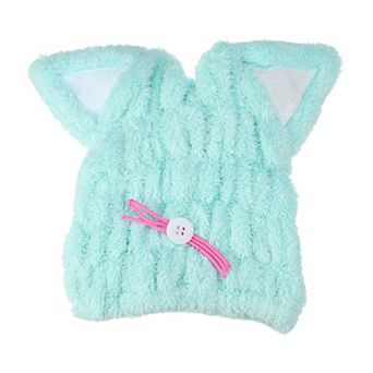 Cat Shape Cute Hair Drying Towel Dry Cap Towel Cap Quick Drying For Drying Hair