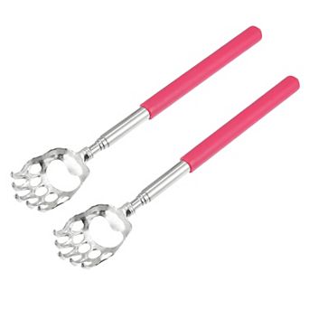 2 pc Extendable Stainless Steel Back Scratcher For Men And Women