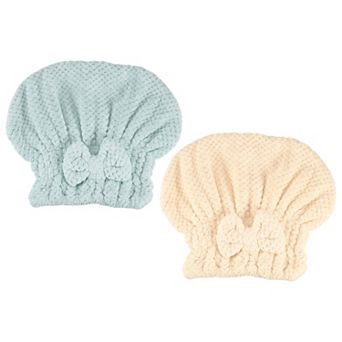 2 pc Hair Drying Towel Dry Cap Quick Drying For After Bath Drying Hair
