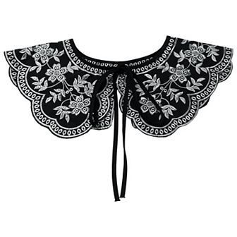 Detachable Fake Collar, Neck Ruff Mini Cape Choker False Dickey Collar