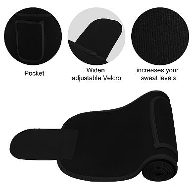 Spandex Waist Sweat Band Waist Trimmer Belt Tummy Tuck Belts Strengthen Tummy