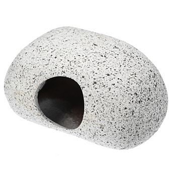 Fish Tank For Aquatic Pets To Breed Play Rest Aquarium Hideaway Rock Cave Ceramic