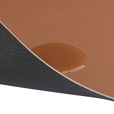 Placemats Set Of 2, Faux Leather Kitchen Easy To Clean Table Mats Place Mats