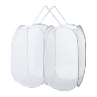 1 pc 140l Folding Laundry Basket Portable Hamper Basket For Bathroom