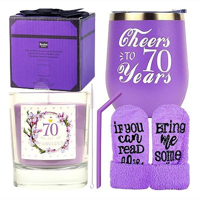 70th Birthday Gifts Set For Women