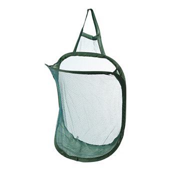 1 pc 20l Wall-mounted Folding Laundry Basket Hamper Basket For Bathroom 11.81"x7.09"x15.75"