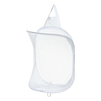 1 pc 20l Wall-mounted Folding Laundry Basket Hamper Basket For Bathroom 11.81"x7.09"x15.75"