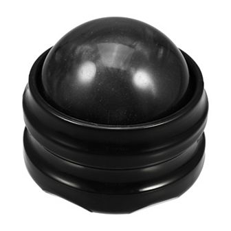 Manual Massage Roller Ball Body Massage Tool Stress Ease Polypropylene Artificial Resin Black Base