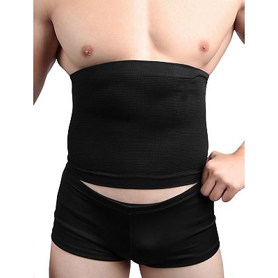 M Men Underclothes Slimming Waist Trimmer Belt Abdomen Belly Girdle Body Shaper