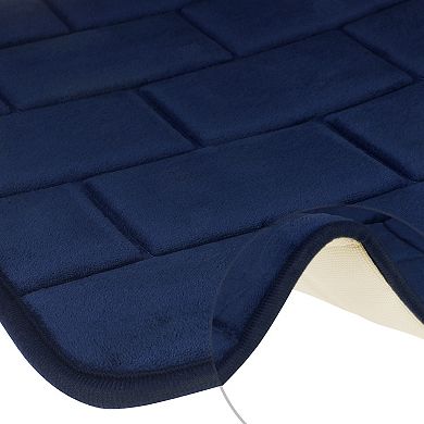 Memory Foam Bath Mat Soft Absorbent Non-slip Thick Dry Fast Rug Bathroom Floor Tub