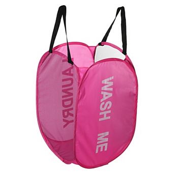 1 pc 75l Folding Laundry Basket Durable Folding Laundry Hamper 14.17"x14.17"x22.83"