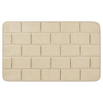 Memory Foam Bath Mat Soft Absorbent Non-slip Thick Dry Fast Rug Bathroom Floor Tub 16" X 24"