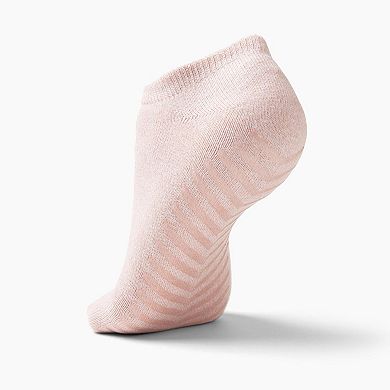 Gripjoy Women's Low Cut Socks With Grips (pack Of 3)