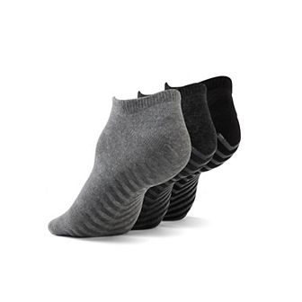 Gripjoy Women's Low Cut Socks With Grips (pack Of 3)