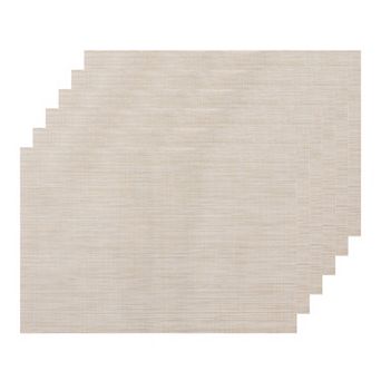 Set of 6 Placemats Table Mats for Indoor Outdoor Dining Table