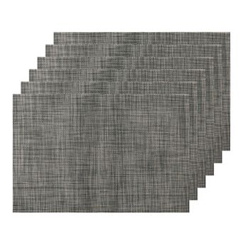 Set of 6 Placemats Table Mats for Indoor Outdoor Dining Table