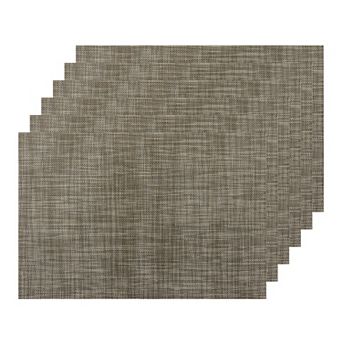 Set of 6 Placemats Table Mats for Indoor Outdoor Dining Table