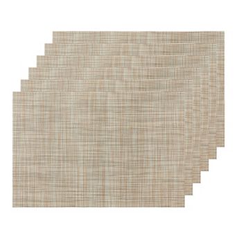 Set of 6 Placemats Table Mats for Indoor Outdoor Dining Table