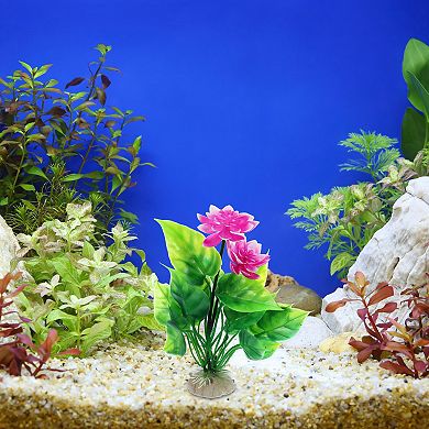 1pcs Fish Tank Aquarium Decorations Plants Pe Ceramics Plants For Aquarium Decor 5.91"